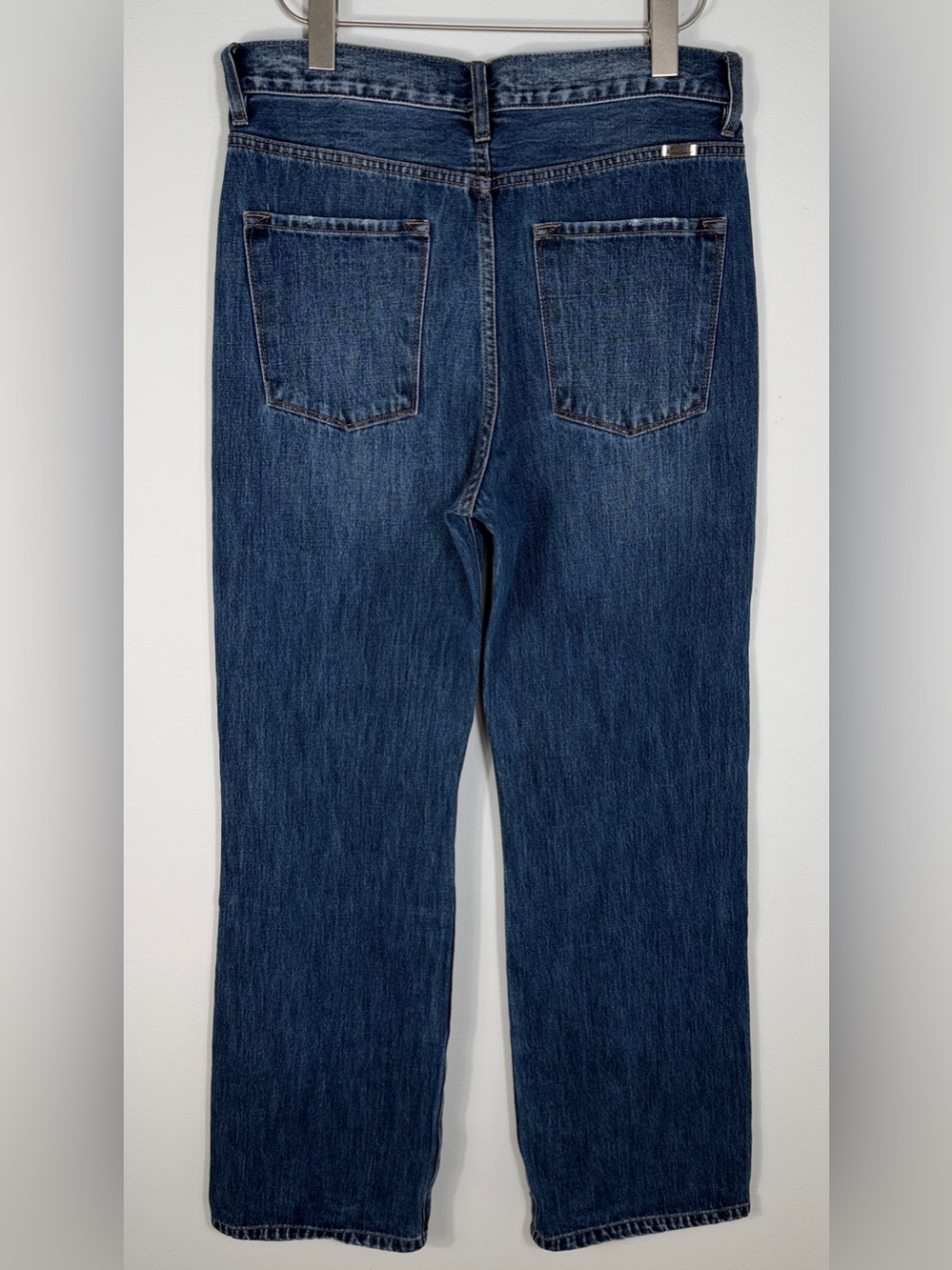 KanCan Dark Wash 90’s Ultra High Rise Wide Leg Flare Jean- Size 9 - Picture 3 of 9